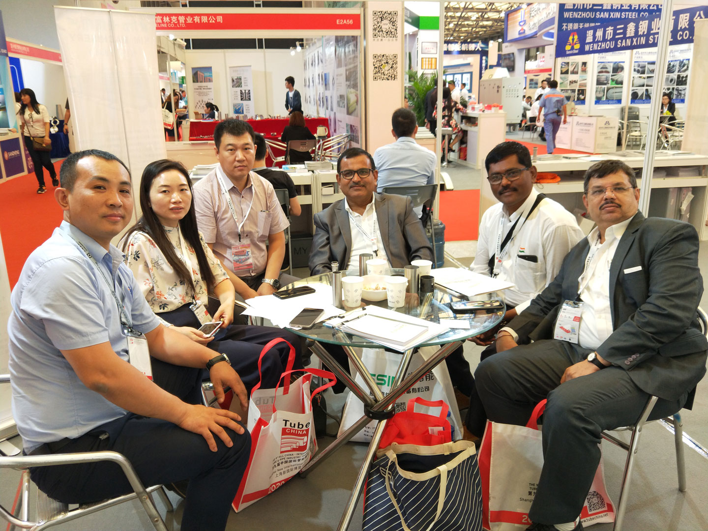 隆信激光參加了-Tube China 2018 - 第八屆中國國際管材展覽會