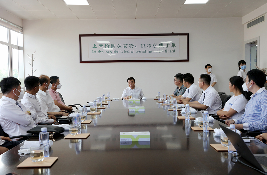 國投盛世高管團隊走進景津環保深度考察學習-國投盛世