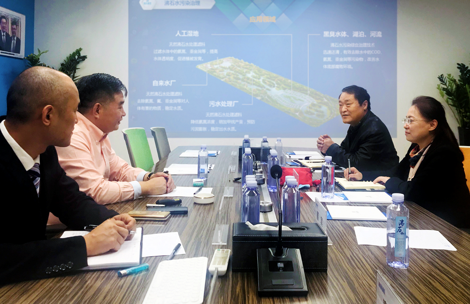 中國水利企業(yè)協(xié)會水環(huán)境分會張廣華秘書長、閆云峰副秘書長蒞臨國投盛世考察交流-國投盛世