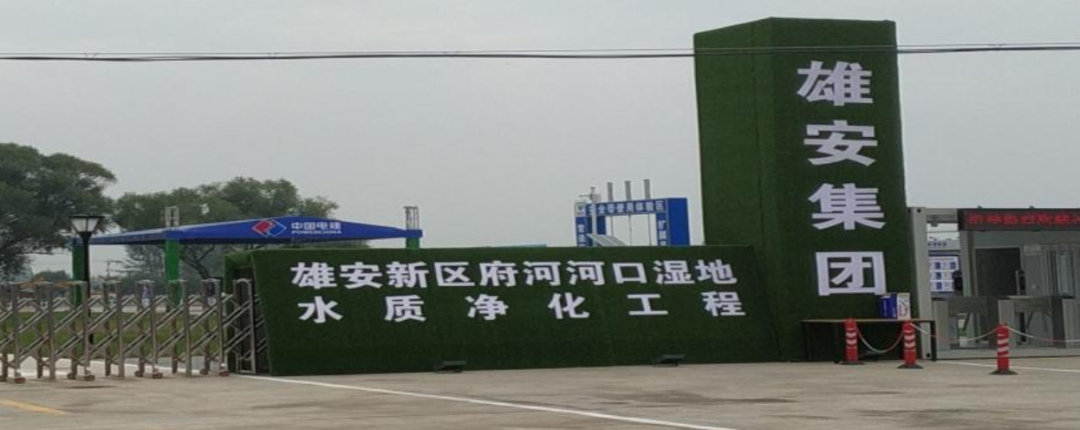 沸石又立新功！雄安新區(qū)府河河口濕地主體完工成效初顯！-國投盛世
