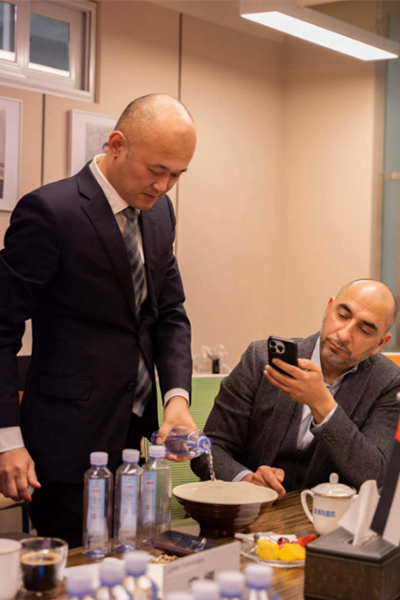 阿布扎比資本集團CEO阿布巴卡先生一行到訪國投盛世集團參觀考察-國投盛世